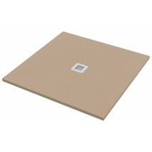 Receveur De Douche 90x90 Cm Coloris Sable Effet Pierre Ercos Stone Bpmarsston9090 Le Sable