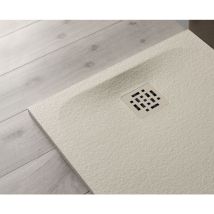 Receveur de douche beige 70x160 cm Série Globo Docciapietra DP16070503 Beige - Mineralsolid