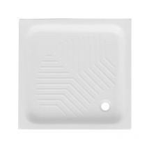Iperbriko - Receveur de douche carré en céramique Dianhydro