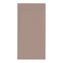 Sanycces - Receveur de douche clever Gris éléphant - 120 x 100 cm - Résistant et Facile à installer - Salle de bain - Douche