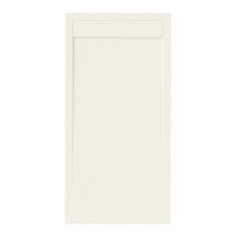 Receveur de douche CLEVER Beige - 180 x 80 cm - Résistant et Facile à installer - Salle de bain - Douche