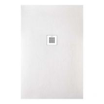 Sanycces - Receveur de douche strato extra plat, Blanc - 190 x 80 cm - Résistant et Facile à installer - Salle de bain - Douche