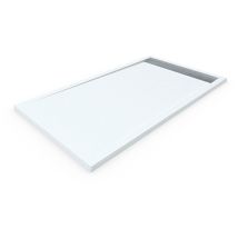 Platos De Ducha Y Mamparas - Receveur De Douche Deluxe Avec Cadre 70x130 Cm Blanc