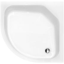 Azura Home Design - Receveur de douche diper ii semi-circulaire 80x80 cm et 90x90 cm blanc - 90x90 cm