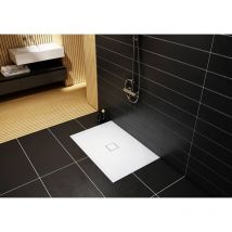 Otitec - Receveur de douche en acrylique blanc- rectangulaire - lupus - 100 x 80 - blanc