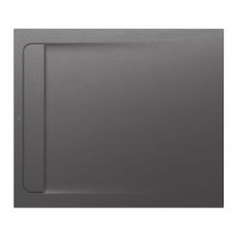 Receveur de douche extra plat en Stonex Aquos - 1000x900mm - Onyx