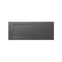 Receveur de douche extra plat en Stonex Aquos - 1800x800mm - Onyx