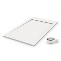 PDD - Receveur de douche extra plat premium ambiente blanc Ral 9003 70x150