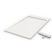 PDD - Receveur de douche extra plat premium ambiente blanc Ral 9003 70x160