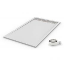 PDD - Receveur de douche extra plat premium blanc Ral 9003 70x180