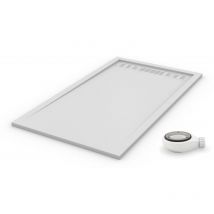 Receveur de douche extra plat premium pro Blanc Ral 9003 70x190