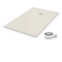 Receveur de douche extra plat quartz Beige clair 70x90