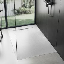 Receveur de douche REA bazalt white 80x100