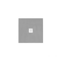 Iperbriko - Receveur de douche Sérénité Carré Gris 7037 - 90x90 cm