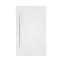 GME - Receveur de douche Side avec siphon caché Blanc Mesure: 140x90