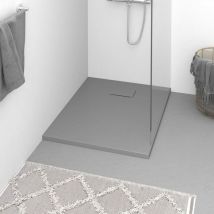 Torana - Receveur de douche smc Gris 90x70 cm