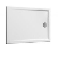 Vitra - Receveur cascade ultra plat à poser ou à encastrer 80x80x4cm 5761L003M0578