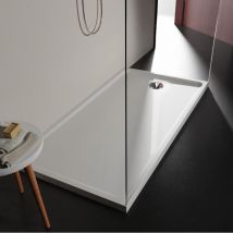 Planetebain - Receveur extra plat 80x160 en solid surface Tango