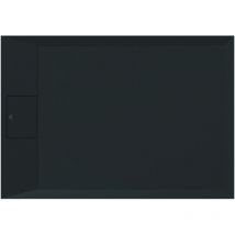 I.Life - Receveur de douche 100x70 cm, Anti-Slip, noir T5240FV - Ideal Standard