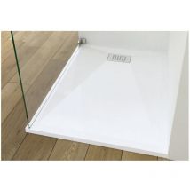 Dbs Balnéo - Receveur kinesurf PN24 bonde centrée sur la largeur 120x70x4cm - kinedo - RD1150AD