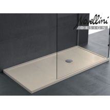 Novellini Box Doccia - Receveur De Douche Plat Novellini Olympic Plus Beige 160x75 Cm H 4,5cm