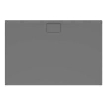 Villeroy&boch - Receveur antidérapant 140 x 90 x 4,8 villeroy et boch Architectura Metalrim acrylique rectangle gris