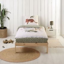 Rechange Caradou Parure de lit enfant 90x190cm sans couette Jungle