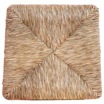Mediawave Store - Rechange Siège 427 en Paille Naturelle Fond de la chaise Silvana 35x39 cm