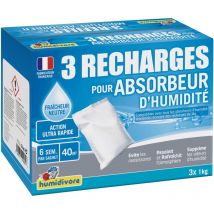 Sodepac - Humidivore Neutre Recharge 3x1kg Neutre - humidivore