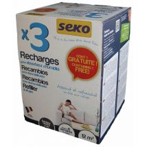Seko - Pour absorbeur d'humidité 3 recharges 350g dont 1 gratuit Neutre