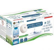 Novopure - Recharge galet pour absorbeur d'humidité 500g x4 Menthe