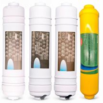 Rosmmel - Recharge ou Kit Compact Osmoser Filtres 'en ligne' Universal Reminéralisation