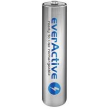 A Place For Everything - Everactive Batería Aaa 800 Mah 2 Unidades, Ni-mh, Micro R03, Pilas Recargables, Precargadas, Silver Line 1,2 V, 1 Blíster