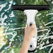 Day Plus - Rechargeable Window Vacuum Cleaner 150ML Tank Vac Compact Cordless Glass Mirror
