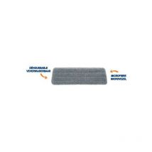 Venteo - recharge - Balai brosse tête rectangulaire – teleshopping – Balai duo mop cleaner – Gris