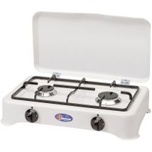 Cf Parker - réchaud à gaz 2 feux avec thermocouple - parker