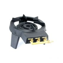 Providus - Cuisinière Gaz gpl 3 Pieds Fonte 3 Rub. apporter