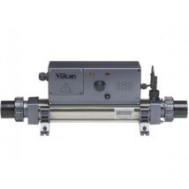 Réchauffeur Vulcan ANALOGUE Titane 9kW Tri piscine hors-sol et enterrée