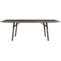 Rechteckiger Esstisch Dennis 160 / 180 - 160cm X 80cm X 76cm