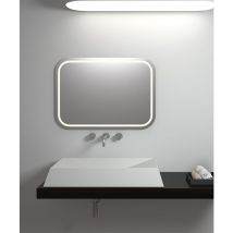 Rechteckiges aufgesetztes Waschbecken Mattweiß - Madingou