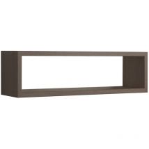 Dekorativer wandregal mod. Regolo farbe nussbaum