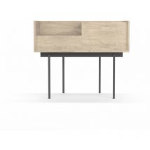 Herdasa - Recibidor modelo 671 acabado roble, 84cm(alto) 98cm(ancho) 31cm(prof.)