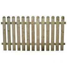Pannello recinto staccionata in legno 180x100h recinzione giardino forest