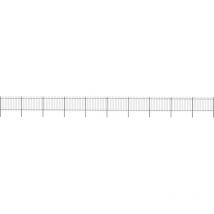 Furniture Limited - Recinzione da Giardino con Punta Tonda