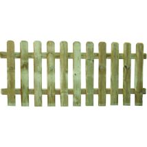 Staccionata in legno di pino naturale 180x80 cm – Trattamento autoclavato – Certificazione FSC