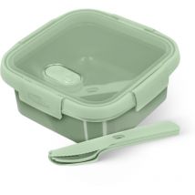 Récipient alimentaire avec couvercle, boîte à lunch écologique de stockage de 0,9 l