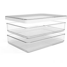 1050990000WS accesorio o pieza de frigorífico/congelador Cajón Transparente, Blanco - Rotho