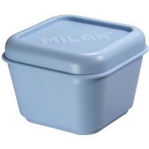 Contenant Alimentaire Carré 0,33 l Série 1918, Bleu Clair Milan