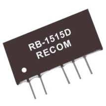 Recom Rb-2415d Convertitore Dc/dc Da Circuito Stampato 24 V/dc 15 V/dc, -15 V/dc 33 Ma 1 W Num. Uscite: 2 X