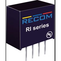 RI-0505S/P Convertitore dc/dc da circuito stampato 5 v/dc 5 v/dc 400 mA 2 w Num. uscite: 1 x Contenuto 1 pz. - Recom